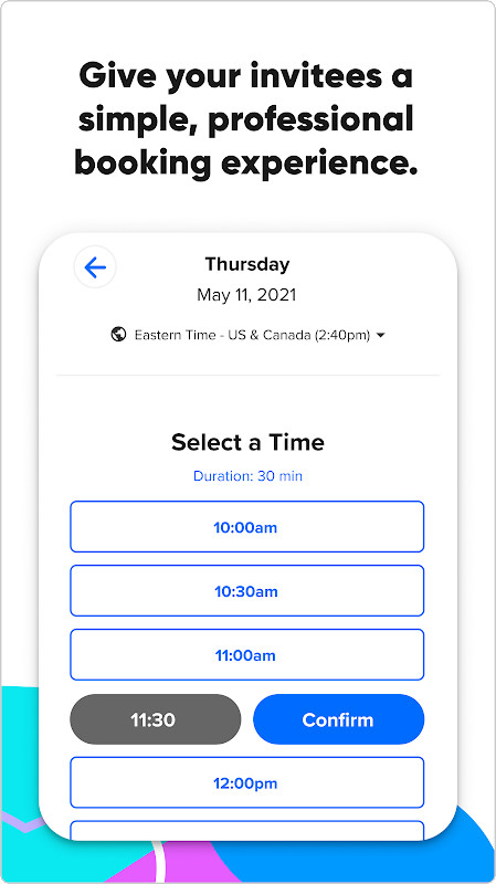 Calendly Mobile screenshot image 8_Popularmodapk.com