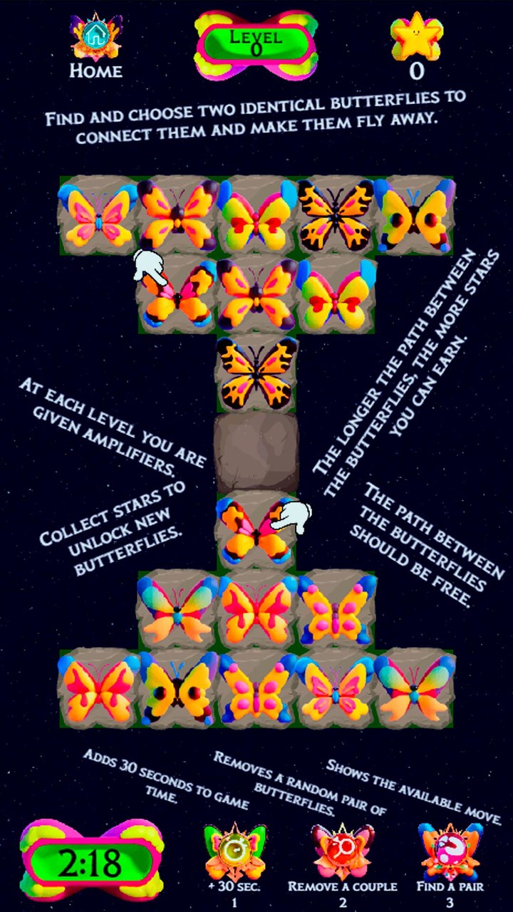 Mahjong Solitaire Butterfly screenshot image 4_Popularmodapk.com