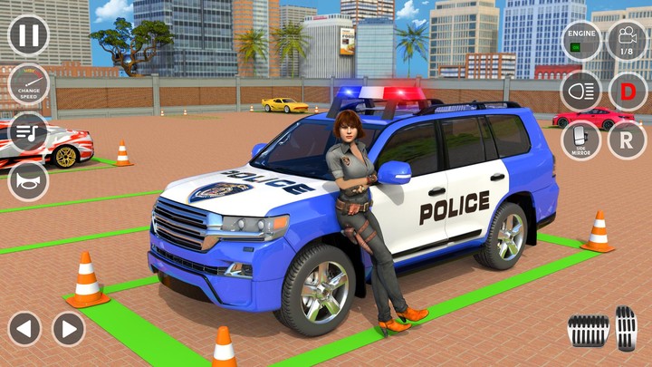Police Parking 3D Car Driving screenshot image 3_Popularmodapk.com