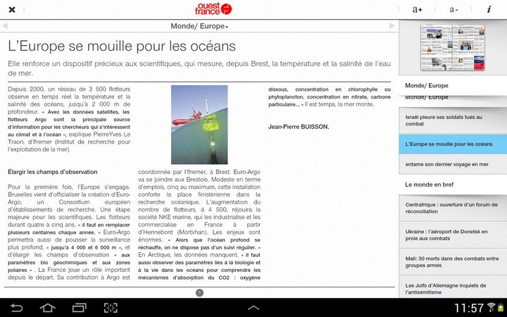 Ouest-France - Le journal screenshot image 20_Popularmodapk.com
