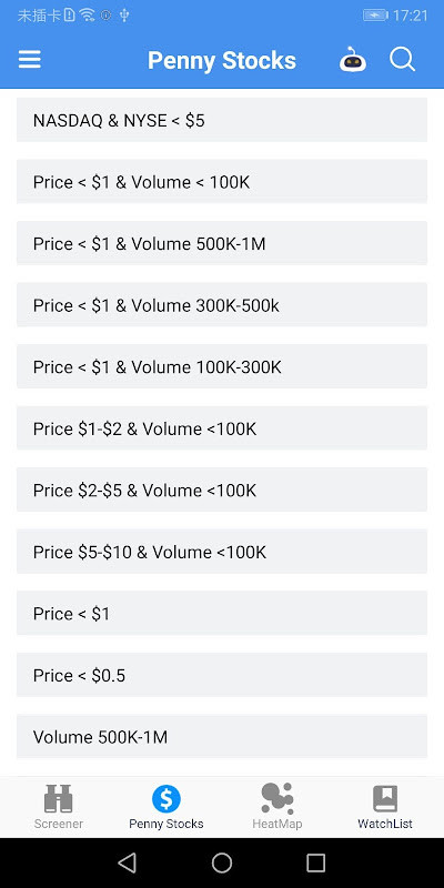 Kuahoo stock - Free Penny Stock Screener & Alert screenshot image 9_Popularmodapk.com