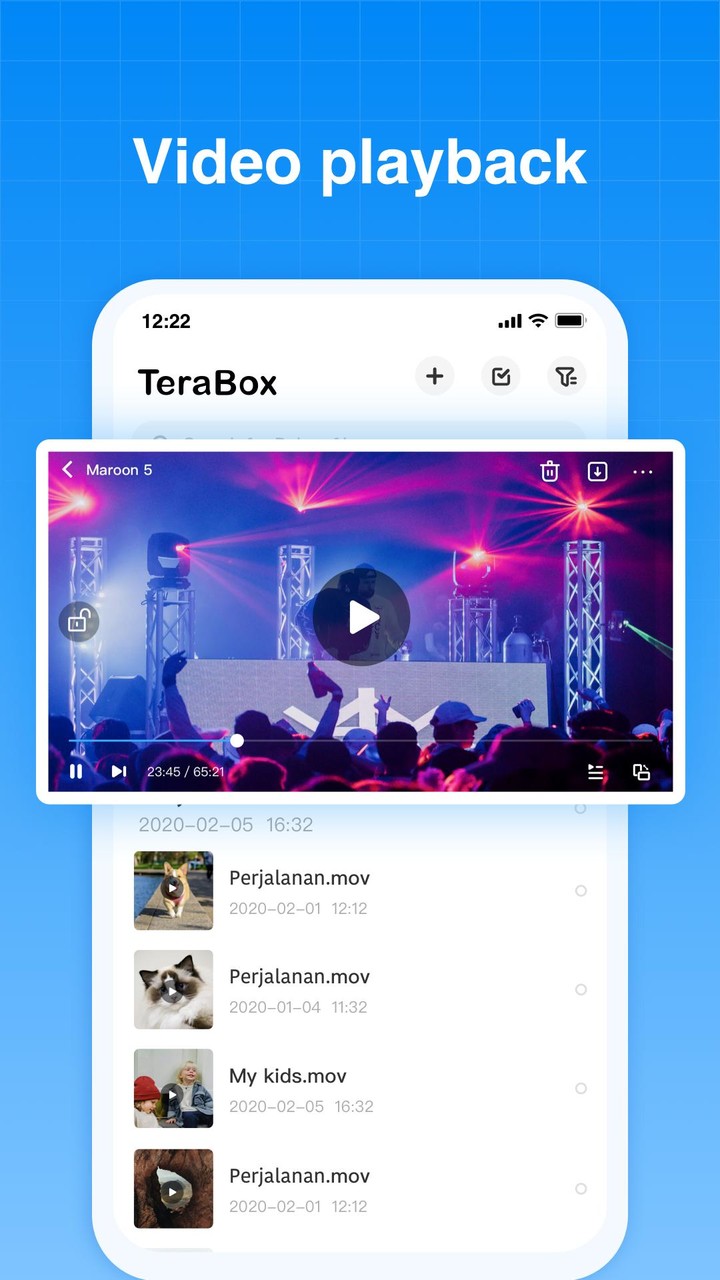 Terabox: Cloud Storage Space screenshot image 1_Popularmodapk.com