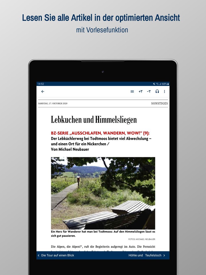 Badische Zeitung screenshot image 14_Popularmodapk.com