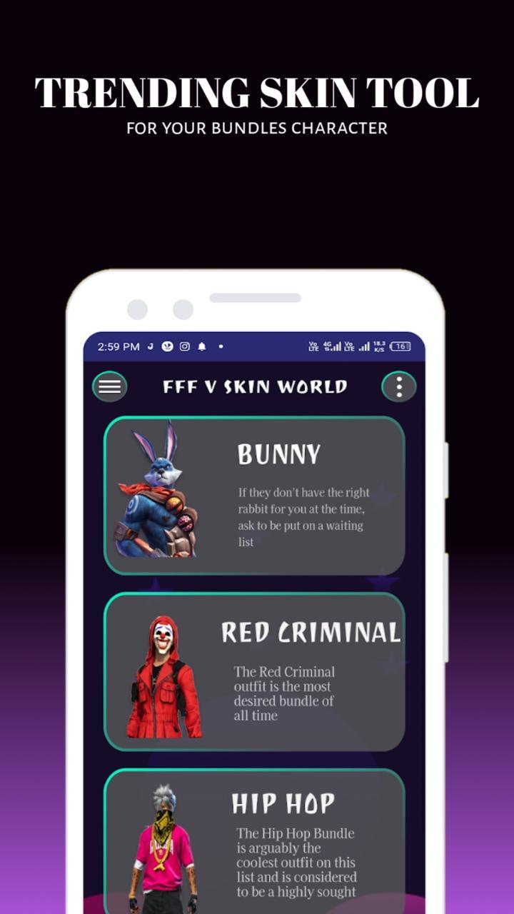 FFF FF Skin Tools screenshot image 9_Popularmodapk.com