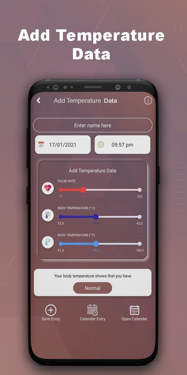Thermometer For Fever Diary screenshot image 5_Popularmodapk.com