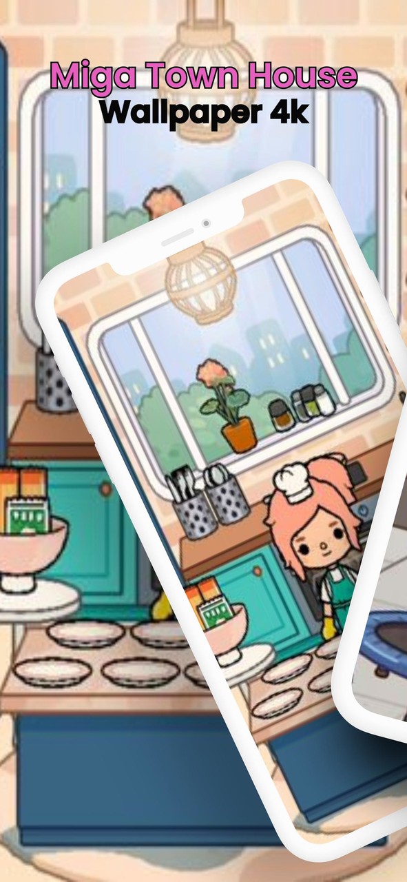 Miga Town House Wallpaper 4k screenshot image 6_Popularmodapk.com