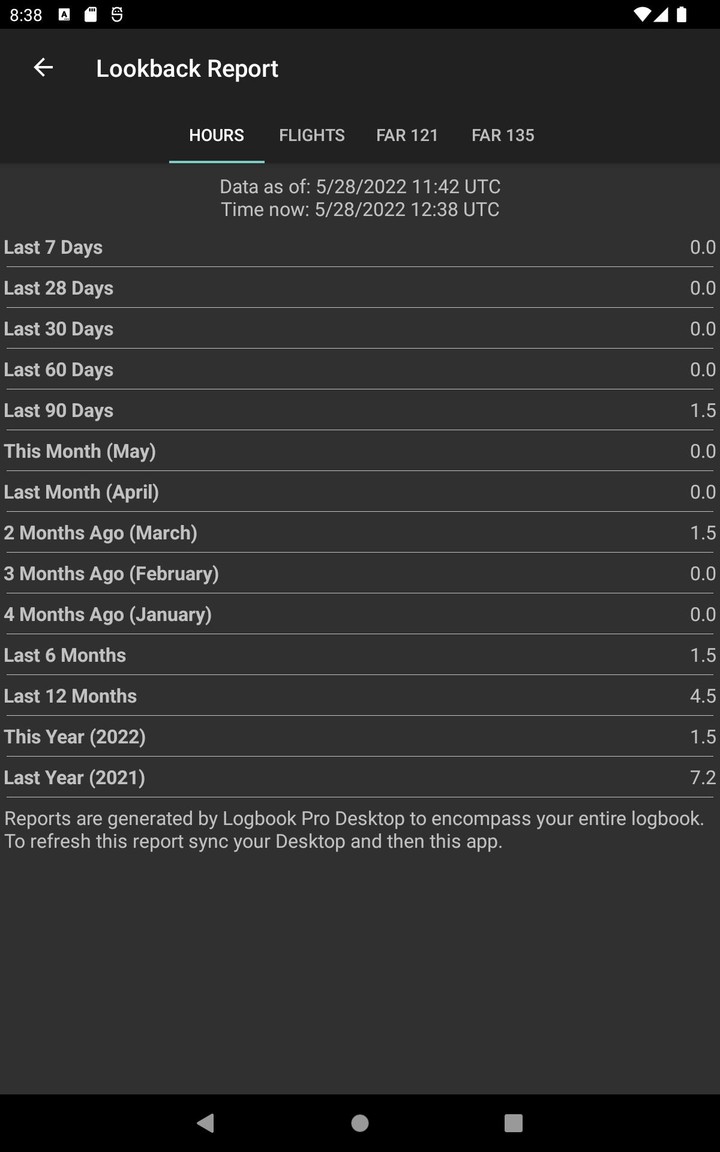 Logbook Pro Flight Log screenshot image 13_Popularmodapk.com