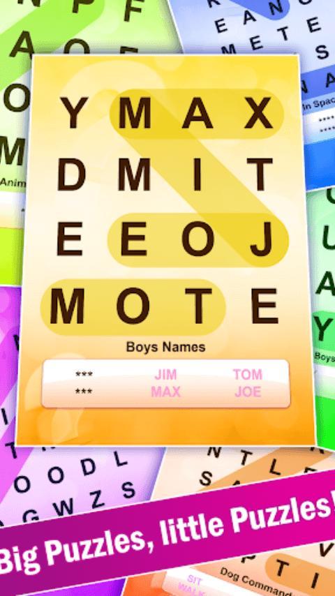 Word Search Puzzle- Brain Game screenshot image 3_Popularmodapk.com