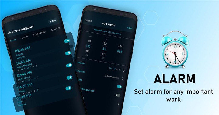 Live Clock Wallpapers screenshot image 18_Popularmodapk.com