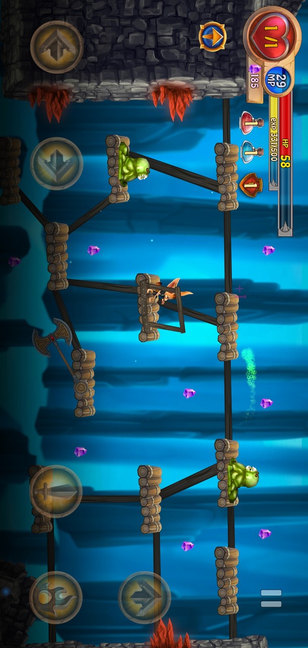 Fin & Ancient Mystery: platformer adventure(no watching ads to get Rewards) screenshot image 2_Popularmodapk.com