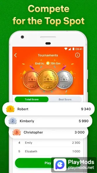 Solitaire - classic klondike<span>(No ads)</span> screenshot image 3_Popularmodapk.com