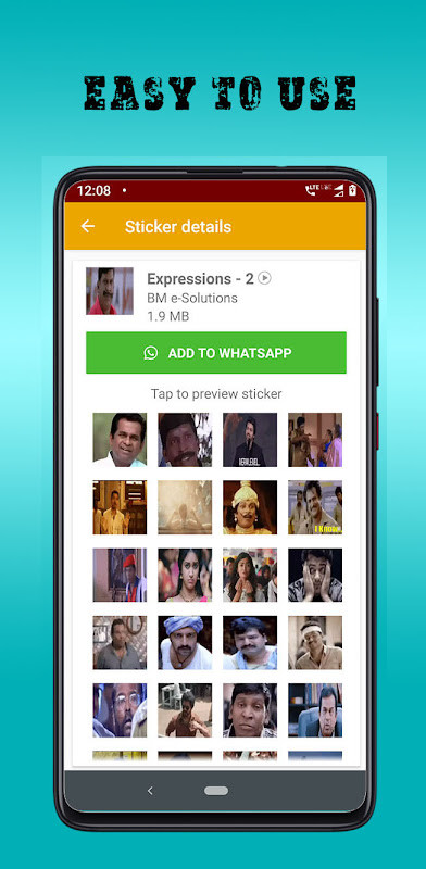 Tamil Animated Stickers for WhatsApp screenshot image 8_Popularmodapk.com
