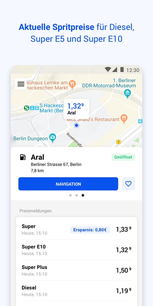 TankenApp mit Benzinpreistrend screenshot image 3_Popularmodapk.com