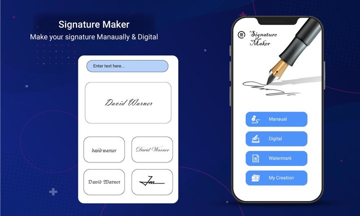 Signature Maker & digital sign screenshot image 6_Popularmodapk.com