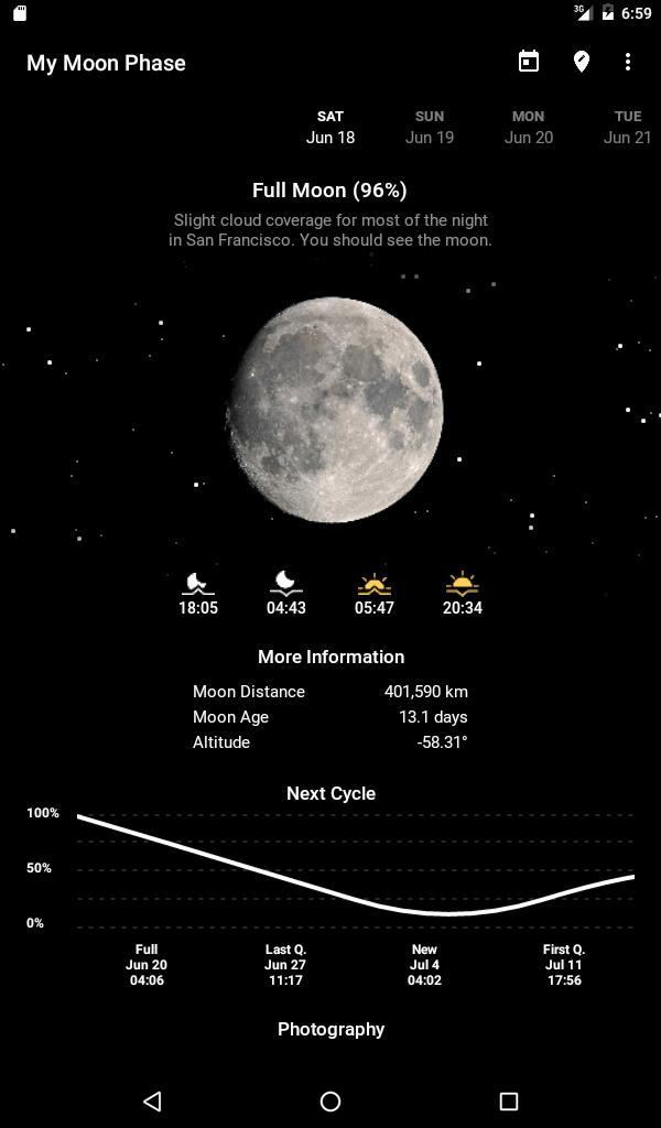 My Moon Phase - Lunar Calendar screenshot image 5_Popularmodapk.com