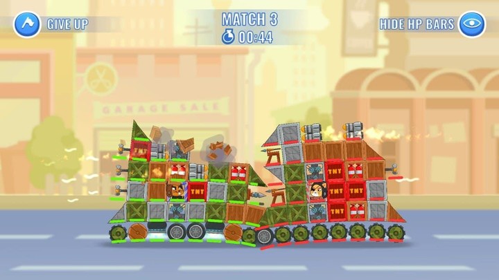Boom-Boom Cars: Craft & Fight! screenshot image 3_Popularmodapk.com