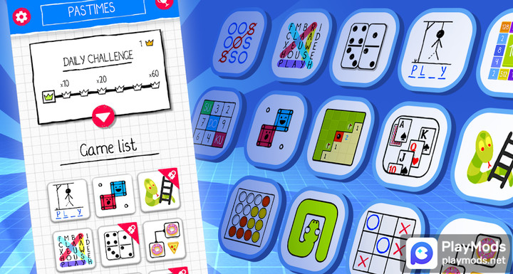 Pastimes - 21 Mini Games<span>(Remove ads)</span> screenshot image 5_Popularmodapk.com