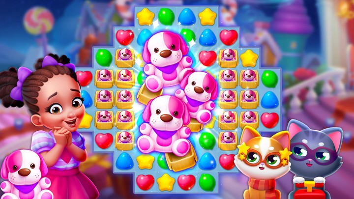 Candy World - Fun Puzzle Games screenshot image 4_Popularmodapk.com