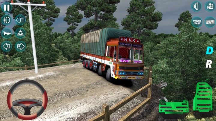 Indian Truck Game 3d Simulator screenshot image 1_Popularmodapk.com