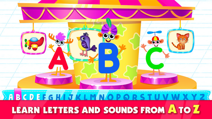Bini ABC games for kids!<span>(Unlocked)</span> screenshot image 1_Popularmodapk.com