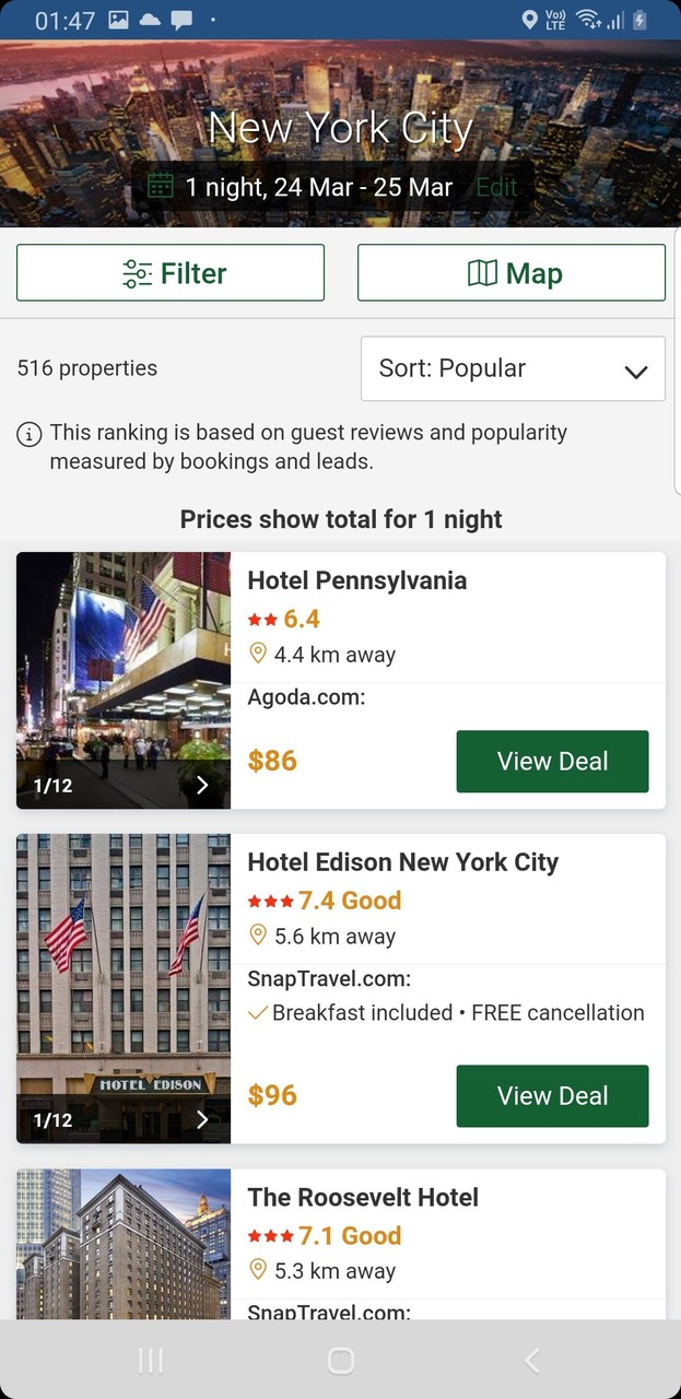 Cheap Hotels・Hotel Booking App screenshot image 11_Popularmodapk.com