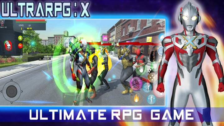 UltraRPG : X Fighter 3D screenshot image 1_Popularmodapk.com