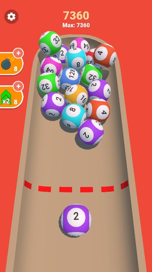 Ball 2048 - Ball Merge Games screenshot image 3_Popularmodapk.com