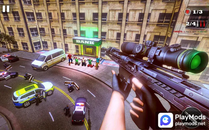 Sniper 3D Gun Games Shooter<span>(No Ads)</span> screenshot image 4_Popularmodapk.com