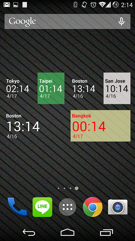 Simple World Clock Widget screenshot image 6_Popularmodapk.com