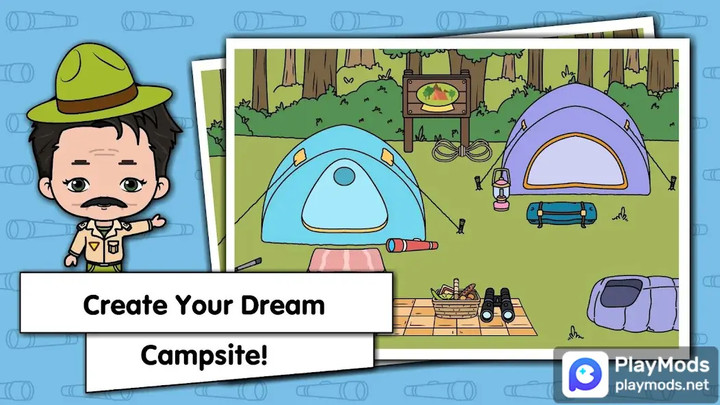 Tizi Town - My Camping Family<span>(No Ads)</span> screenshot image 1_Popularmodapk.com