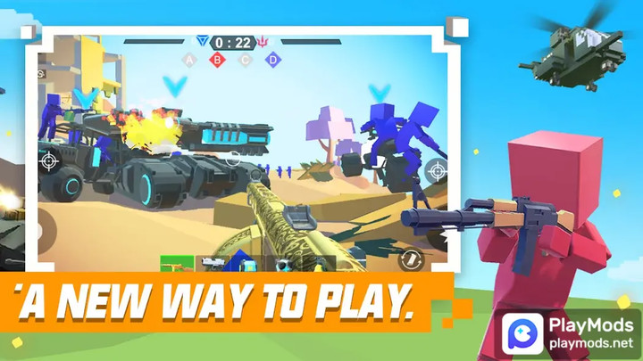 Pixel World:FPS Shoot Game<span>(Unlimited Money)</span> screenshot image 1_Popularmodapk.com