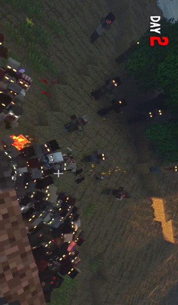 Minecraft: 100 Days Later(mod) screenshot image 3_Popularmodapk.com