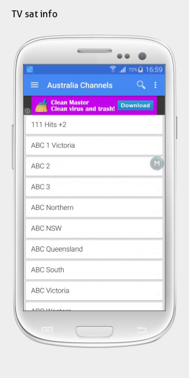 Australia TV sat info screenshot image 1_Popularmodapk.com