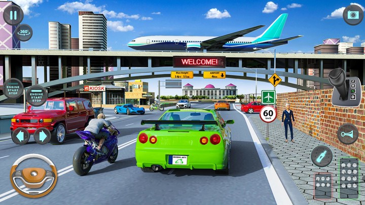 Modern Car Driving School Game screenshot image 1_Popularmodapk.com