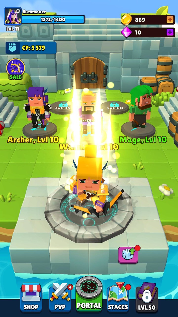 Portal Warriors 3D screenshot image 1_Popularmodapk.com