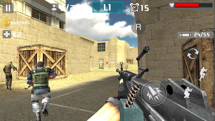 Gun Shot Fire War screenshot image 1_Popularmodapk.com