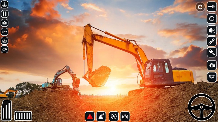 Real Excavator Construction G screenshot image 4_Popularmodapk.com