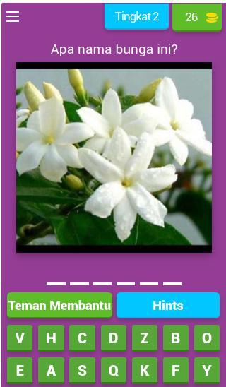 Tebak Gambar Bunga screenshot image 3_Popularmodapk.com