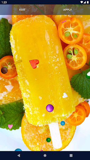 Ice Cream Live Wallpaper screenshot image 4_Popularmodapk.com