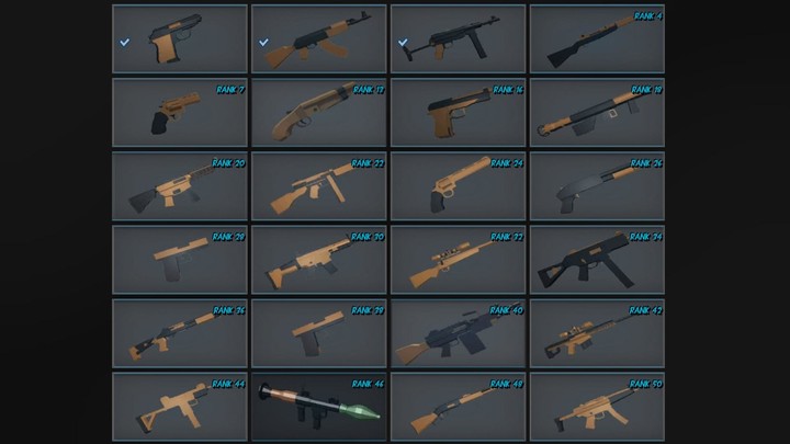 Blocky Gun Warfare Zombie screenshot image 4_Popularmodapk.com