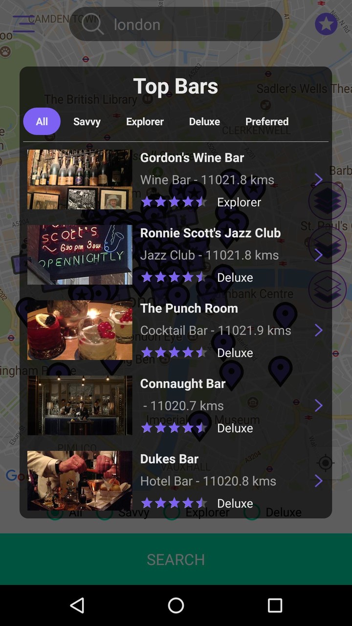 Tipple.m - Bar & Pub Finder screenshot image 3_Popularmodapk.com
