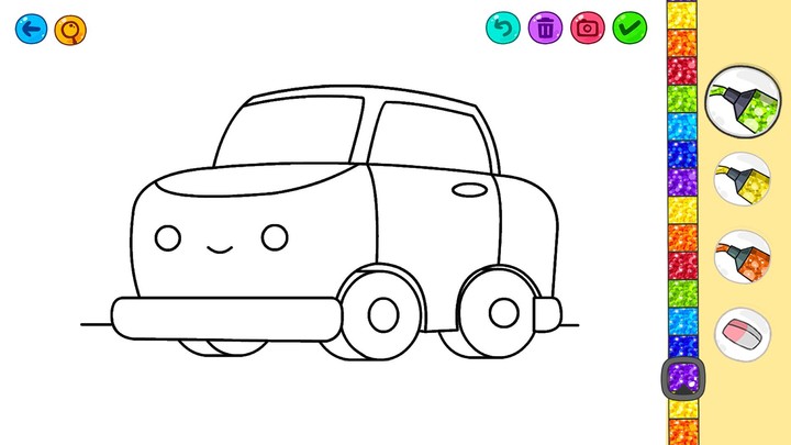 Cars Coloring Book for Kids screenshot image 5_Popularmodapk.com