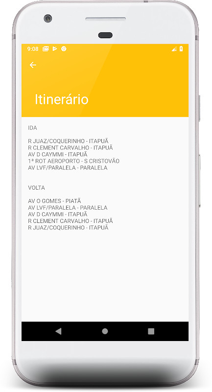 Salvador Bus - Linhas e horários offline screenshot image 14_Popularmodapk.com