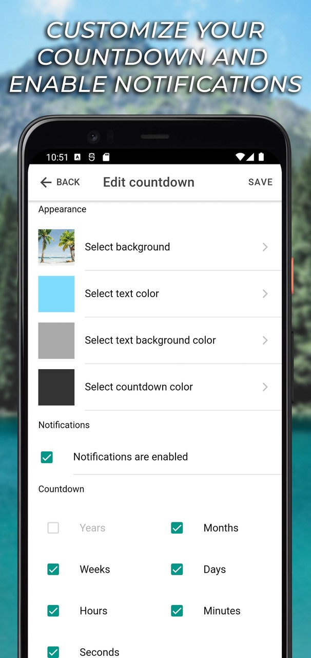 Countdown for Vacation/Holiday screenshot image 4_Popularmodapk.com