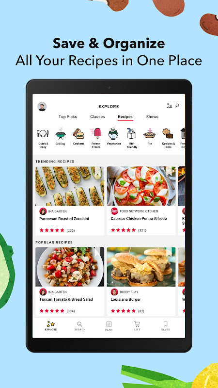 Food Network Kitchen screenshot image 2_Popularmodapk.com