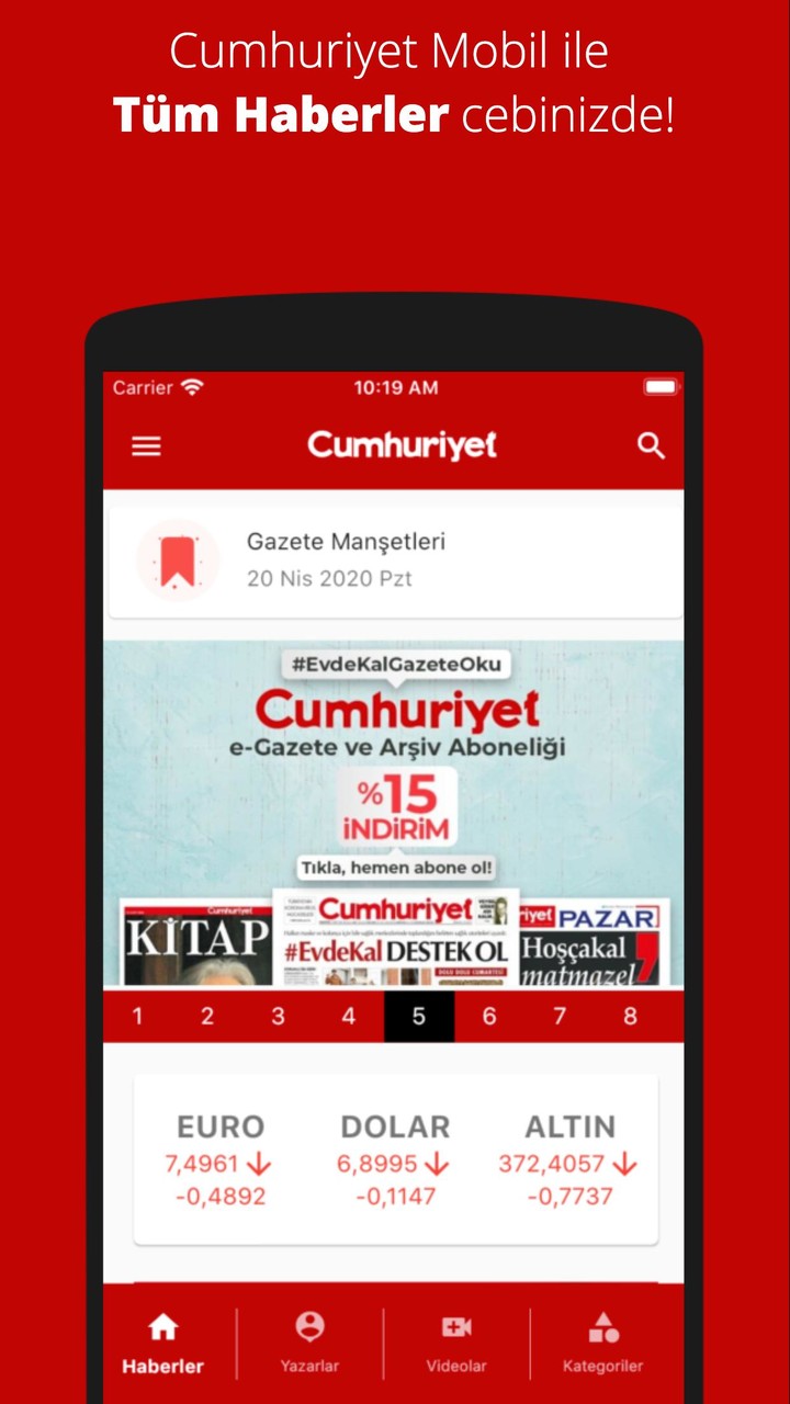 Cumhuriyet screenshot image 1_Popularmodapk.com