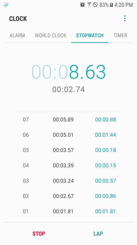 Samsung Clock screenshot image 4_Popularmodapk.com