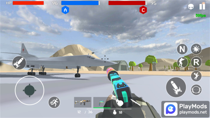 Warfield1991:Modern War<span>(No Ads)</span> screenshot image 2_Popularmodapk.com