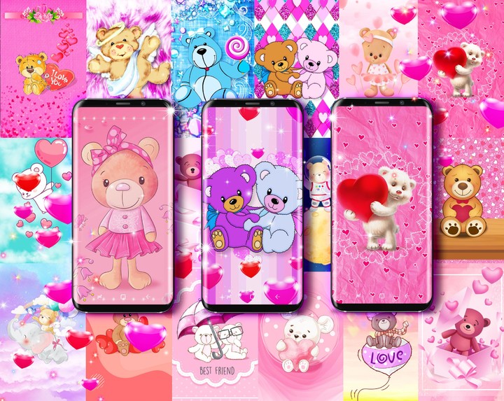 Teddy bear live wallpaper screenshot image 4_Popularmodapk.com
