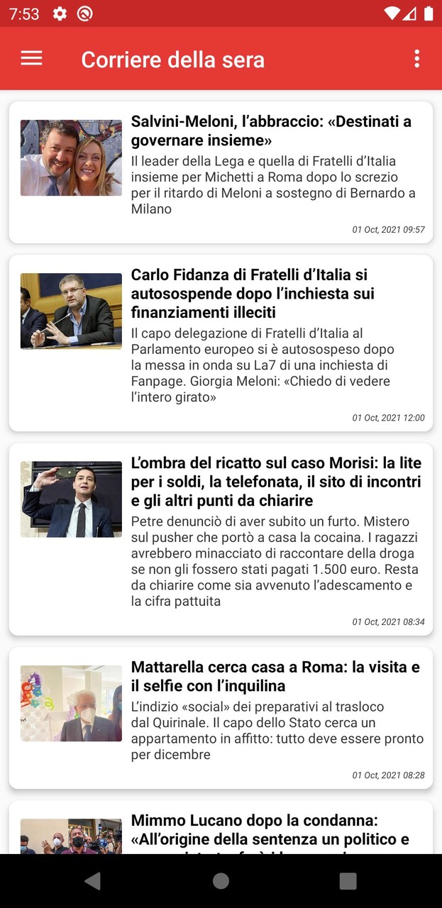 Giornali italiani screenshot image 8_Popularmodapk.com